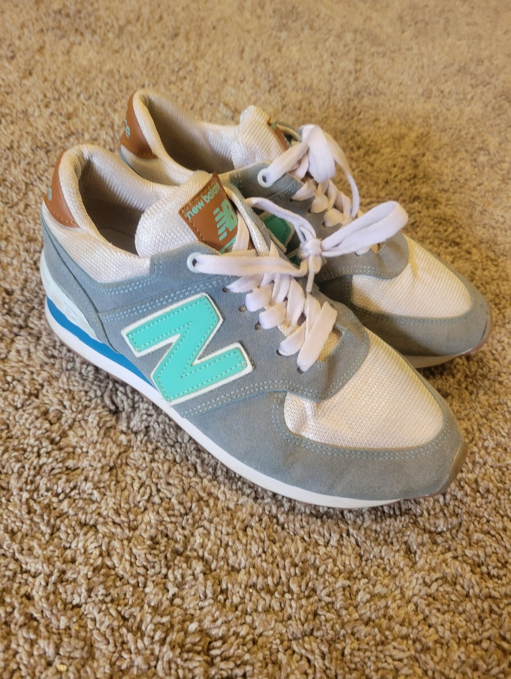 New Balance 574 Youth Sneakers Used Please Read
